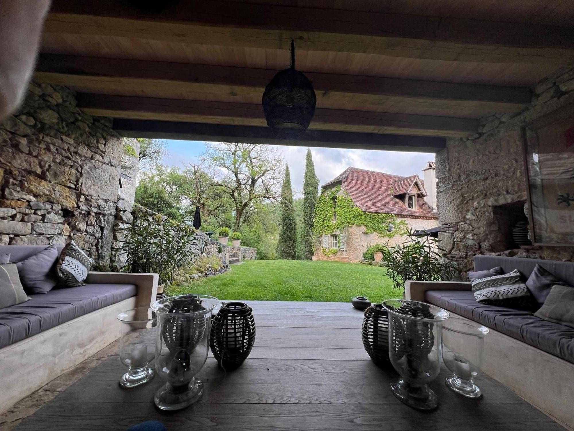Le Mas De Laval Saint-Cirq-Lapopie Bagian luar foto